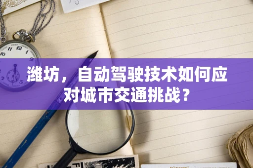 潍坊，自动驾驶技术如何应对城市交通挑战？