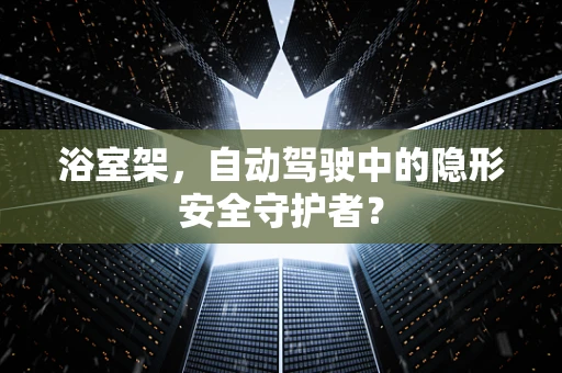 浴室架，自动驾驶中的隐形安全守护者？