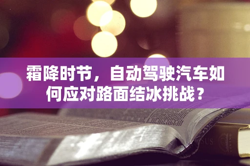 霜降时节，自动驾驶汽车如何应对路面结冰挑战？