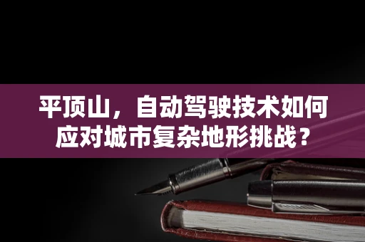 平顶山，自动驾驶技术如何应对城市复杂地形挑战？