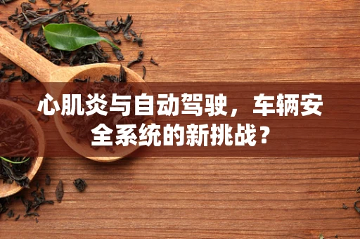 心肌炎与自动驾驶，车辆安全系统的新挑战？