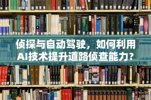 侦探与自动驾驶，如何利用AI技术提升道路侦查能力？